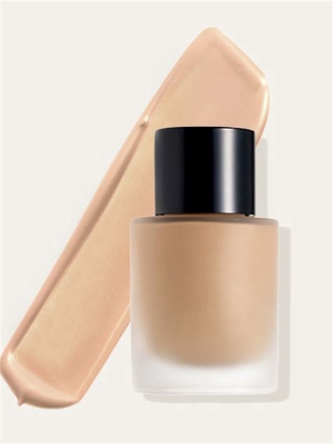 liquid foundation from bottle.